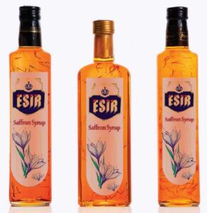 saffron syrup