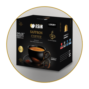 Dolce Gusto Saffron Coffee Pods – Premium saffron infused coffee for a rich and unique taste.