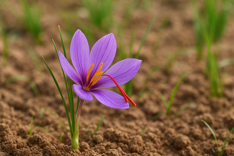 Cultivation of Saffron Crocus