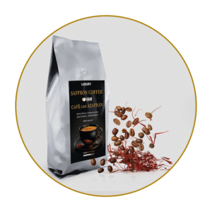 Café con Azafrán en Polvo