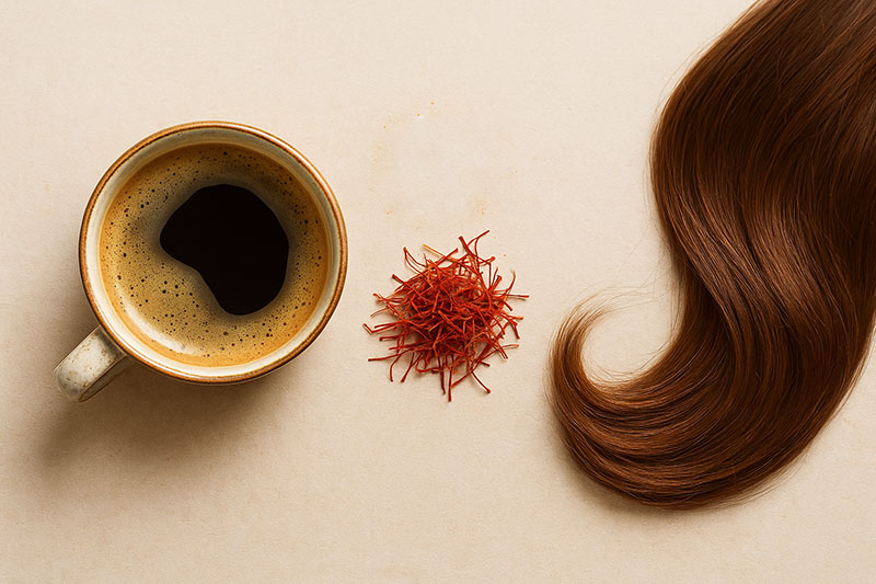 Saffron Coffee Benefits for Hair Growth